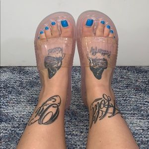 Authentic Puma/Fenty Jelly Slides (Prism Pink)